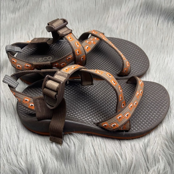 Chaco Other - Chaco Classic Z 1 Sandals Ecotread Brown Orange